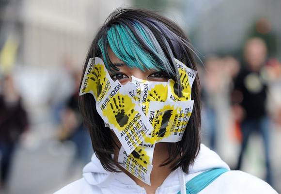 6 Students Protest Across Germany Against Education Reforms 