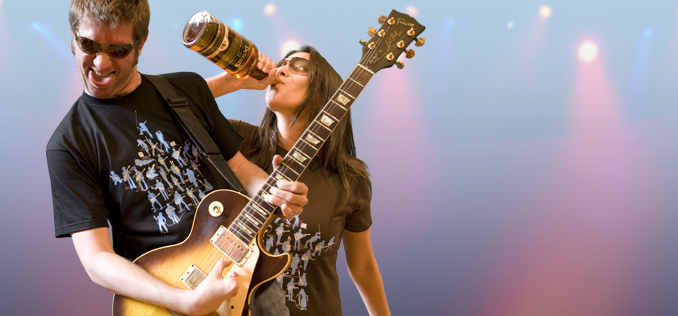 Rock Star Model Shot