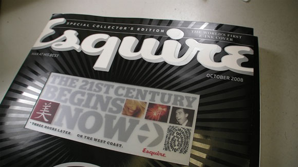 Esquire : Amazing E ink eink5 Esquire : Amazing E ink