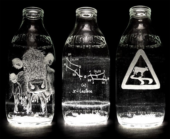 Etched Bottles