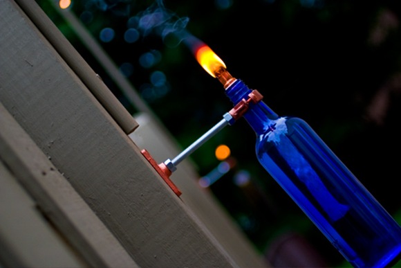 bottle pic on Design You Trust bottle Wine Bottle Gas Lamp