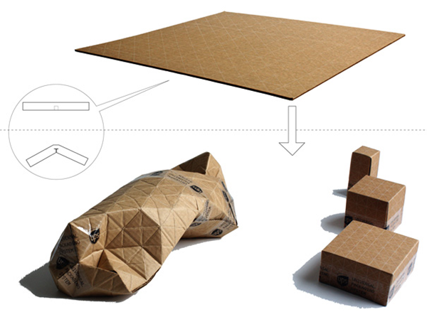image pic on Design You Trust image UPACKS Form Fitting Cardboard Box