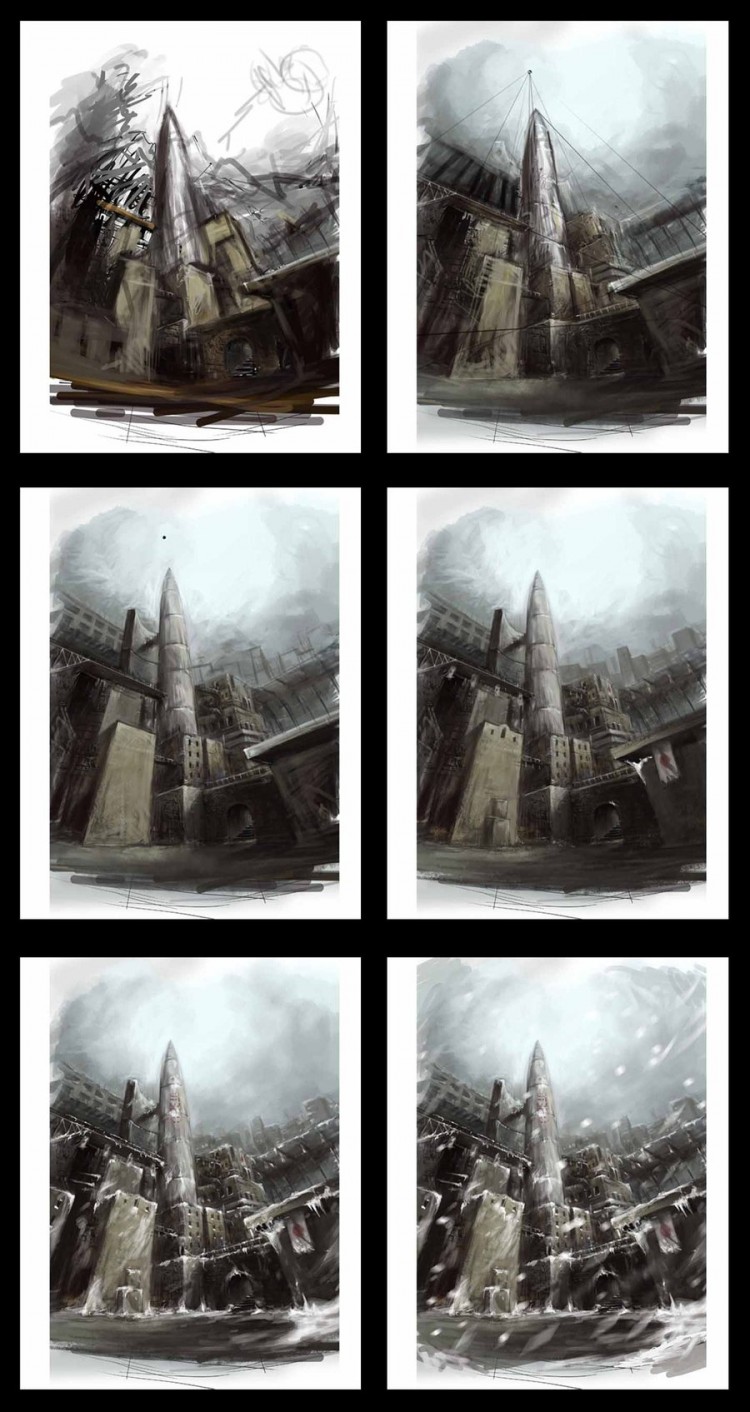 Nuclear Facility WIP by lordbaells 750x1412 pic on Design You Trust Nuclear Facility WIP by lordbaells 750x1412 Fantasy concept art by Daniel Kho