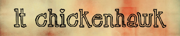 02 lt chickenhawk Wednesday free outlined fonts