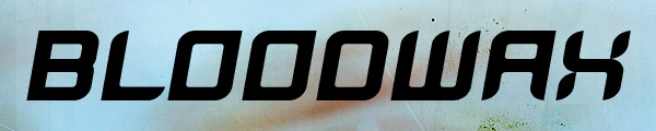 Sanday free techno fonts 06 bloodwaxitalic Sanday free techno fonts
