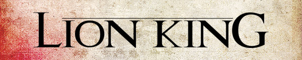 07 lion king pic on Design You Trust 07 lion king Free fonts from movies part 2