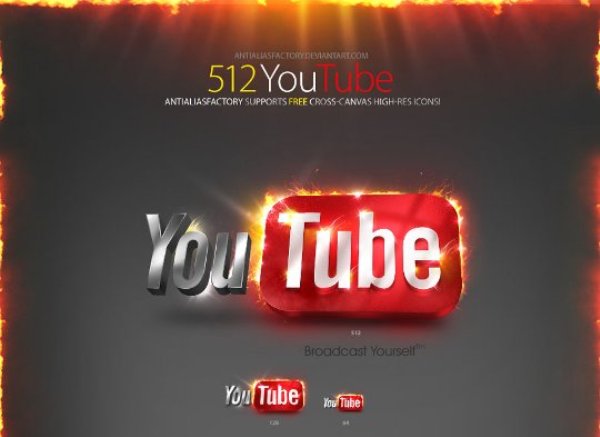 YouTube HQ Icon 75+ Free High Quality Icons