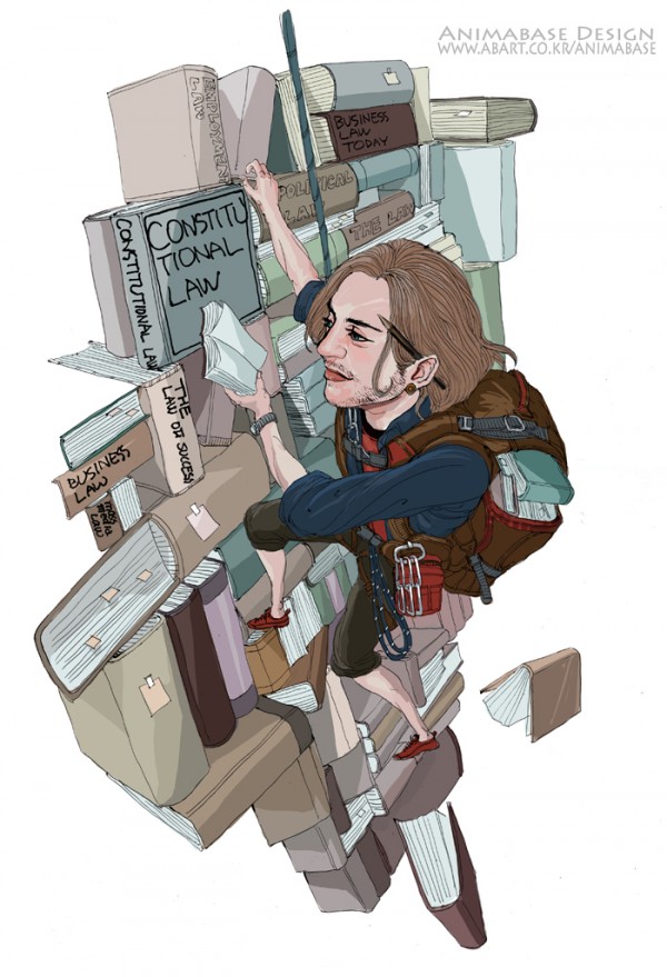 Korea Esquire magazine October issue illustrations esquire magazine law student 700s animabase 600x879 Korea Esquire magazine October issue illustrations