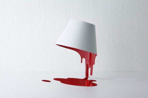 liquid lamp 1 600x398 Liquid Lamp by Kouichi Okamoto