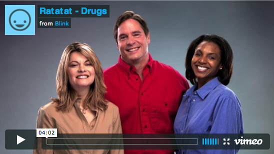 ratatat Drugs – pharmaceutical music video by Ratatat