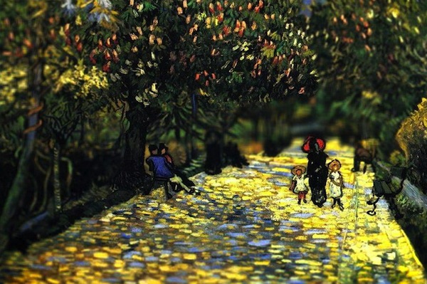 pic on Design You Trust Van Goghs Paintings Get Tilt Shifted