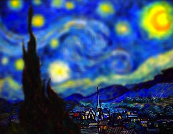 pic on Design You Trust Van Goghs Paintings Get Tilt Shifted