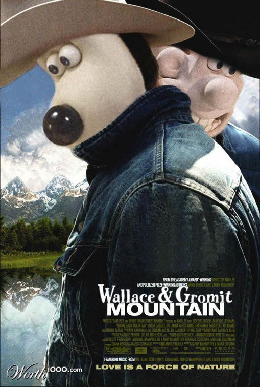 wallace and gromit mountain by chther11 pic on Design You Trust wallace and gromit mountain by chther11 80+ posters of animated films diverted