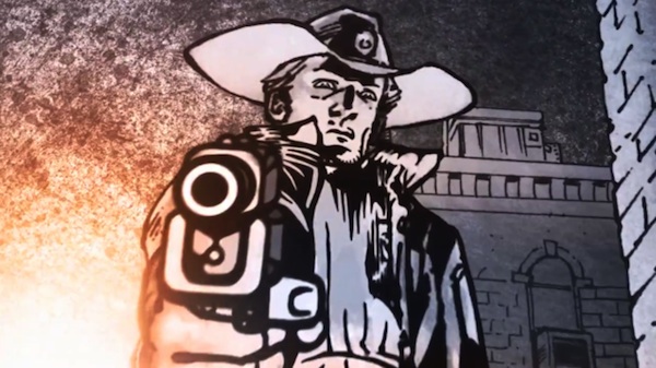 Awesome Fan made Title Sequence The Walking Dead zombie paintings2 Awesome Fan made Title Sequence The Walking Dead