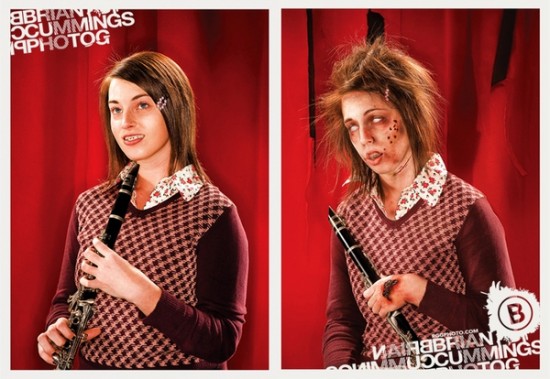 zombies Dead of the Class 02 550x379 pic on Design You Trust zombies Dead of the Class 02 550x379 Dead of the Class – Zombies’ before and after