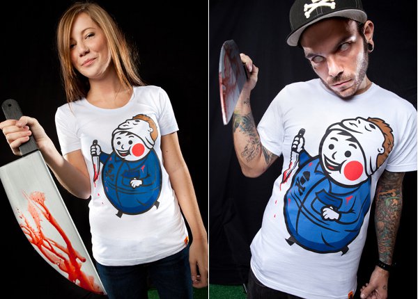 Johnny Cupcakes Big Kid Myers T Shirt Halloween Tees by Johnny Cupcakes