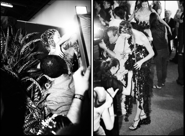 mcqueen backstage photography 51 600x441 McQueen Backstage SS11
