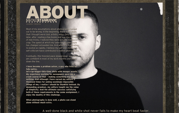 441 pic on Design You Trust 441 Matko Stankovic // A Problem Solver, A Guy Who Tries Take Gutsy Shots @ 100 Best Flash Websites