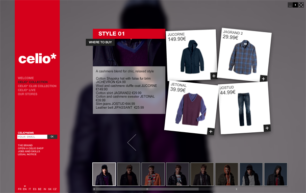 Celio // A Brand That Knows Men Inside Out @ 100 Best Flash Websites 4411 Celio // A Brand That Knows Men Inside Out @ 100 Best Flash Websites
