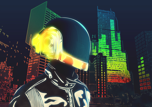 Daft Punk by Gregory Weiss