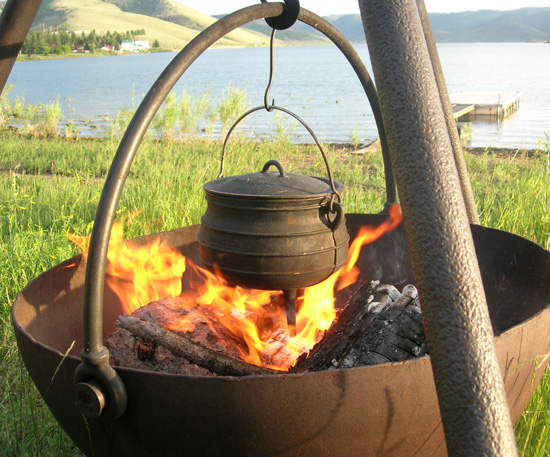 Cowboy Fire Pit