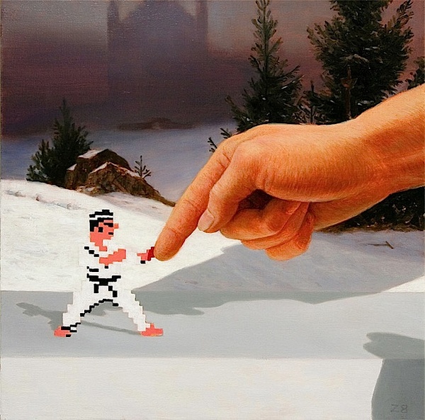 Digital art selected for the Daily Inspiration 692