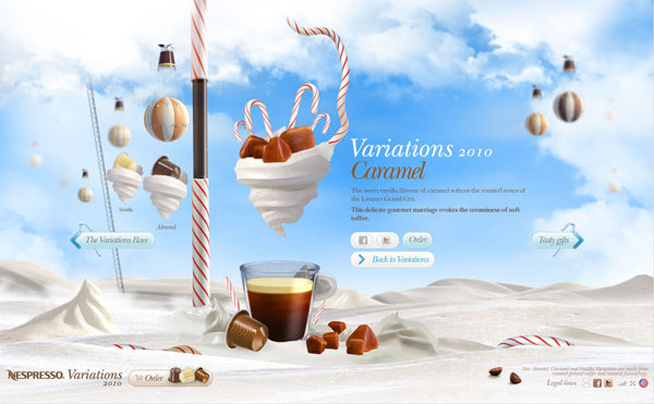 Web design inspiration
