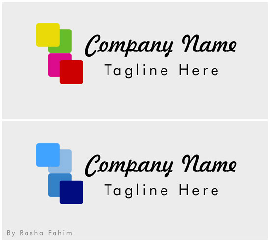 google logo template. Boxs Logo Template