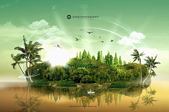 Digital art selected for the Daily Inspiration #702