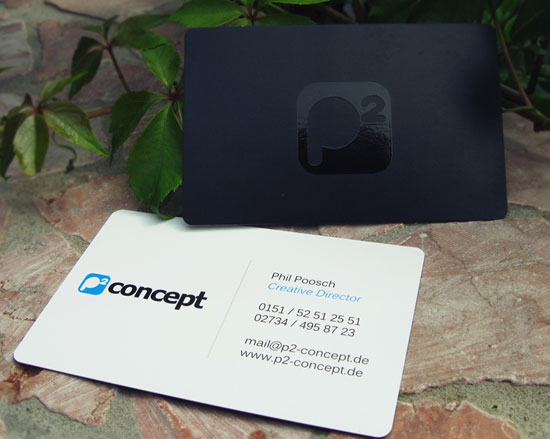 p2 concept pic on Design You Trust p2 concept 40 Creative and Minimalist Business Card Designs
