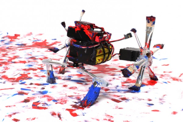 robot21 600x400 pic on Design You Trust robot21 600x400 Robot Wars meet Abstract Expressionism
