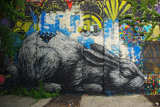 17 Graffiti Art Graffiti Street Art of Animals