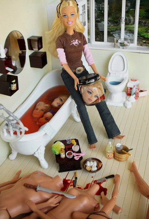 Les scènes de crimes de Barbie style Dexter 11 pic on Design You Trust Les scènes de crimes de Barbie style Dexter 11 Best Barbie crime scene like dexter