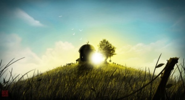 Moons Hill by Marco Luna pic on Design You Trust Moons Hill by Marco Luna Amazing Concept Art