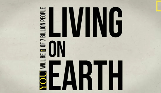 National Geographic Magazine illustre le monde en video 7 Billion 2 pic on Design You Trust National Geographic Magazine illustre le monde en video 7 Billion 2 7 Billion, National Geographic Magazine video on typography