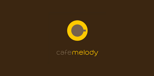 cafemelody logo pic on Design You Trust cafemelody logo Daily Logo design inspiration #4