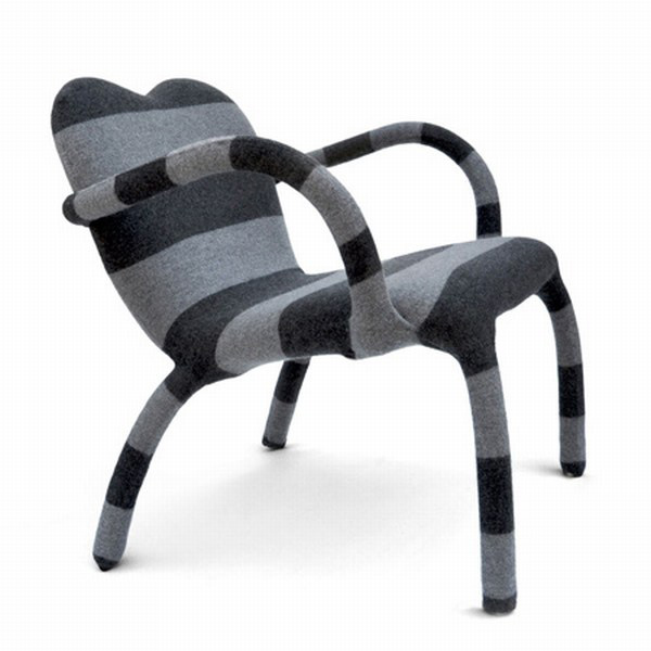 Jaw Dropping Designs #9 knitted jumper chair by bertjan pot Jaw Dropping Designs #9