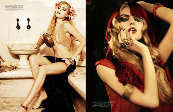 maryna linchuk2 600x388 Maryna Linchuk for Vogue Turkey