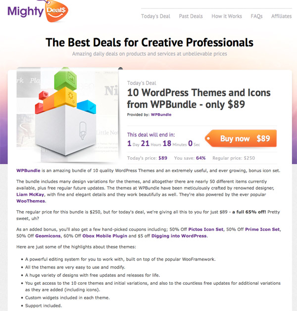 md3 10 WordPress Themes and Icons from WPBundle   only $89