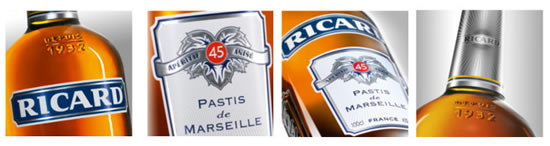 nouvelle bouteille ricard New wonderful Ricard bottle packaging