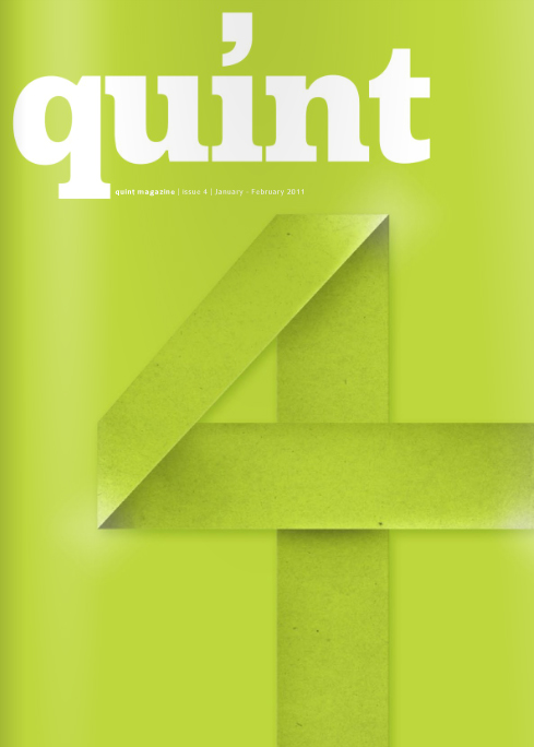 quint mag 4 quint magazine | issue 4 out now!