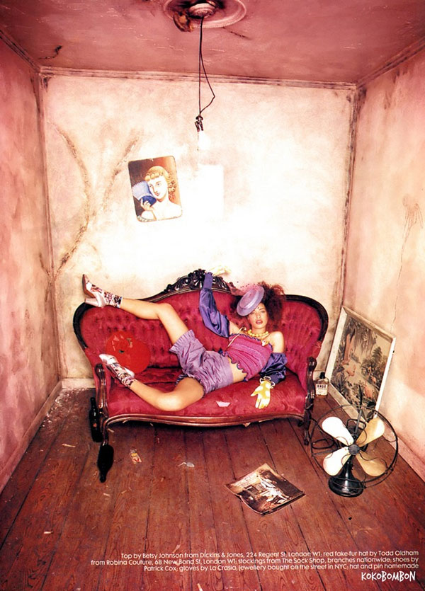 theface08 pic on Design You Trust theface08 David LaChapelle for The Face November 1995