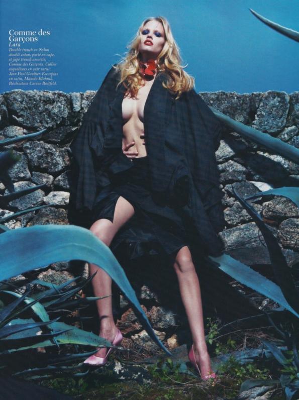  Lara Stone by Mario Sorrenti