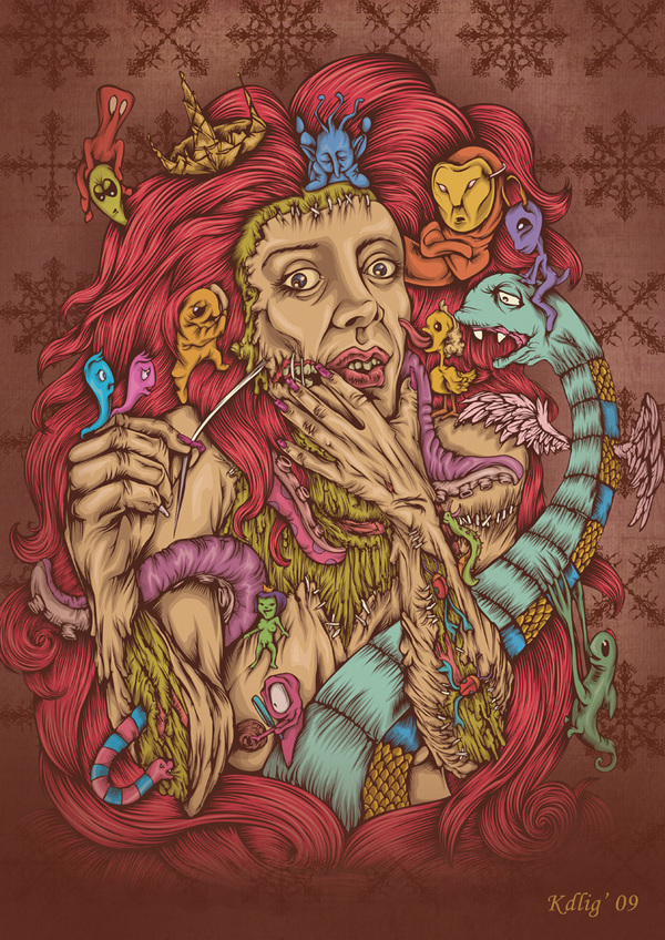 Digital art selected for the Daily Inspiration #715