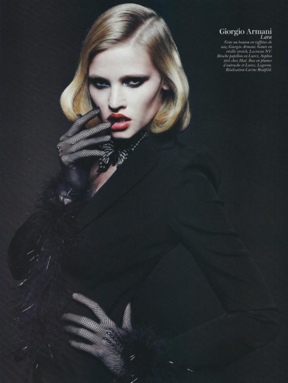  Lara Stone by Mario Sorrenti