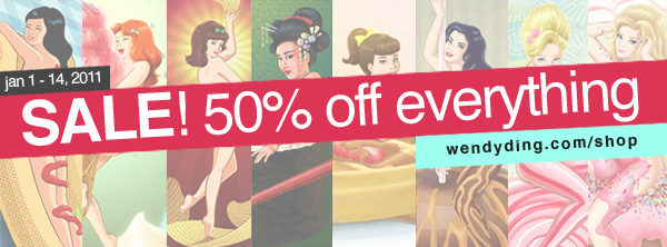 wendyding 2011sale 2011 New Years SALE!