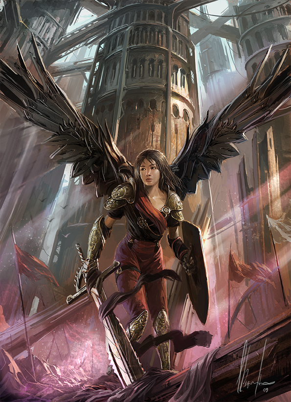 zthe guardian by neisbeis Digital Art by Ignacio Bazán Lazcano