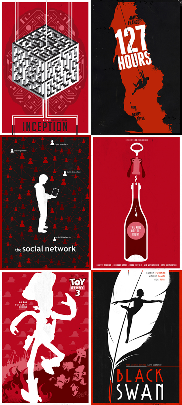 POSTERGRID DYT 1 pic on Design You Trust POSTERGRID DYT 1 10 Best Picture Noms Re Envisioned Posters by Laz Marquez
