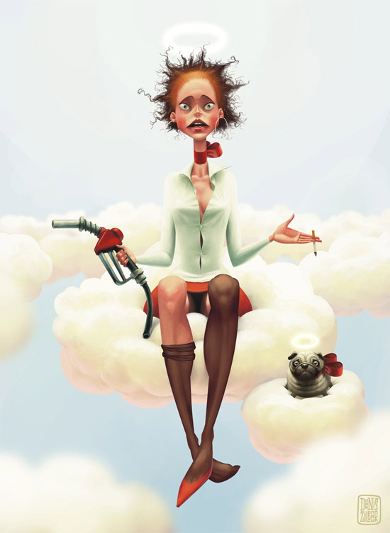 Digital art selected for the Daily Inspiration #744