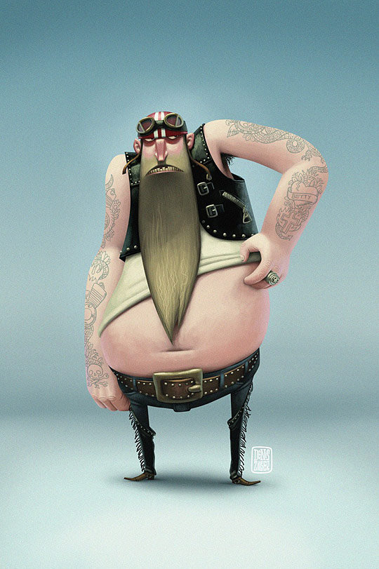 Digital art selected for the Daily Inspiration #755